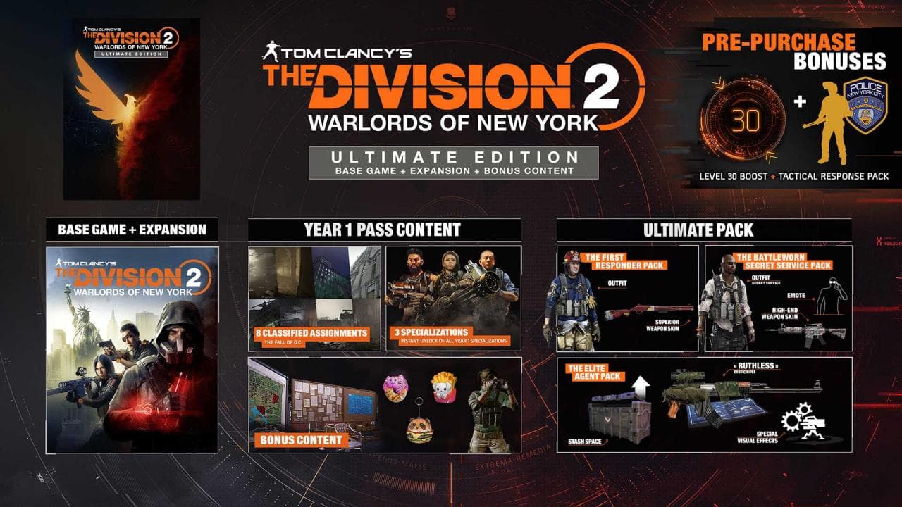 Tom Clancy's The Division 2 Warlords of New York Ultimate Edition Steam Account - Image 2