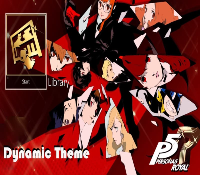 Persona 5 Royal - Phantom Thieves Dynamic Theme DLC EU PS4 CD Key